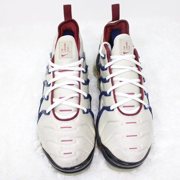 Nike Shoes Mens 8 Air Vapormax Plus Running Sneakers Midnight Navy DJ2737-001 - Picture 4 of 15